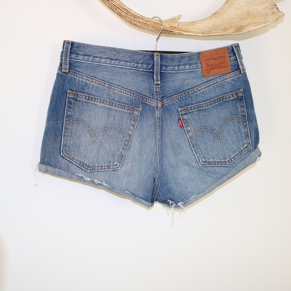LEVI'S 501 Short in Blue Explorer - Picture 2 of 4